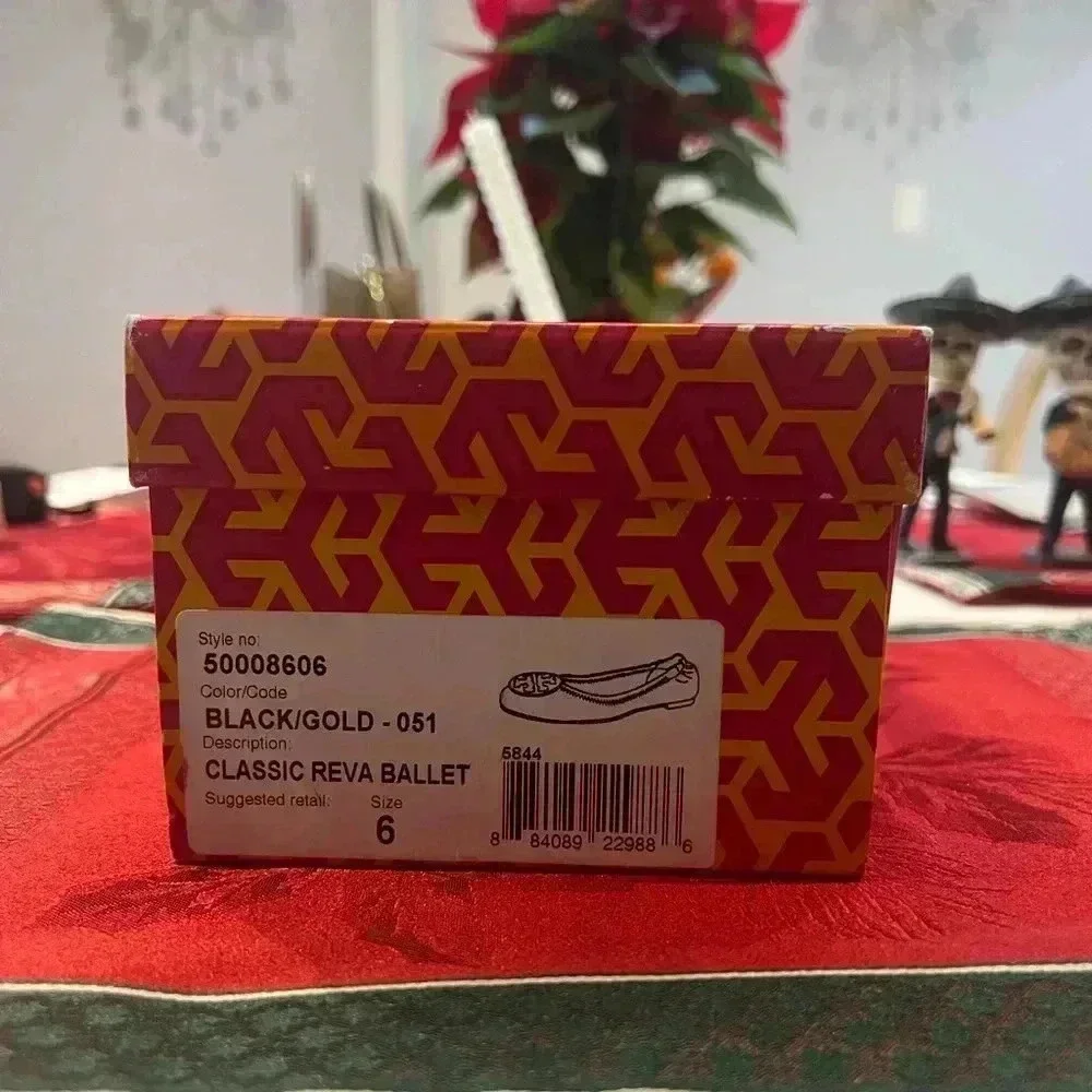 Tory Burch classic Reva ballet flats size 6